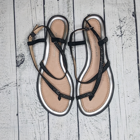 Rhinestone Sandals - Picture 1 of 5